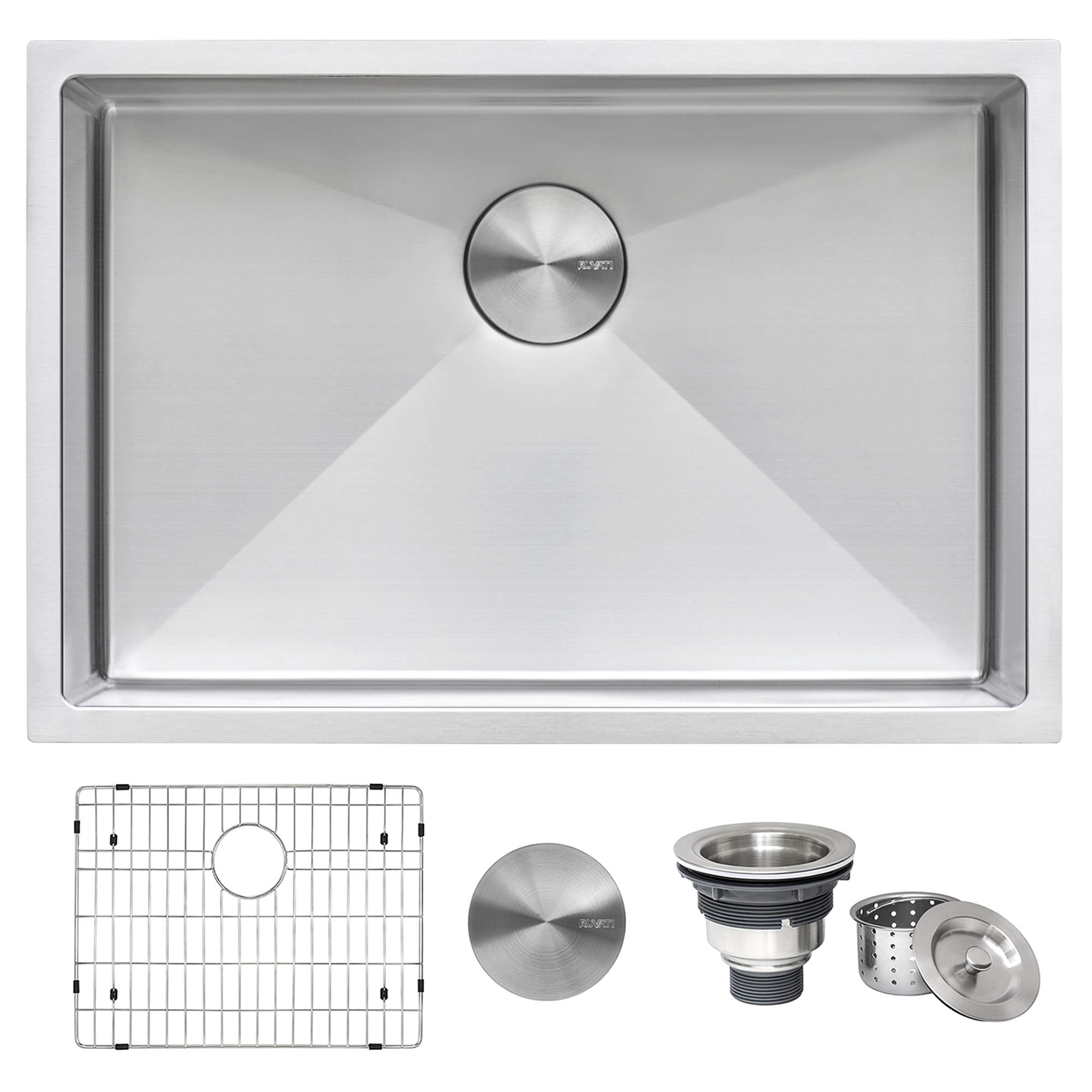 ＳＥＶ ＲＵＮＳ　Ｓ　　（27） Ruvati Laundry Utility Sink 27 x 22 x 12 inch Rounded